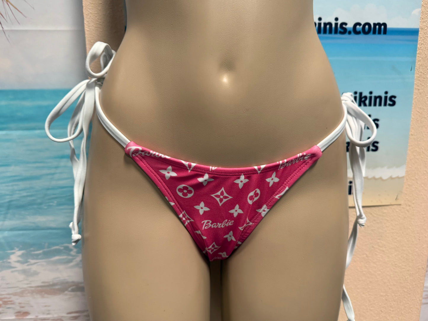 Islander Rio Tie Side Bottoms in Designer Barbie