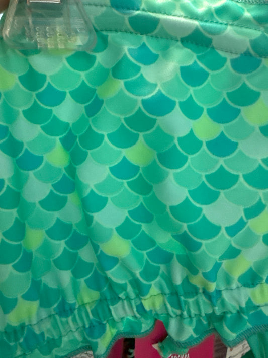 Ella Reversible Ruffle Top Mint Mermaid