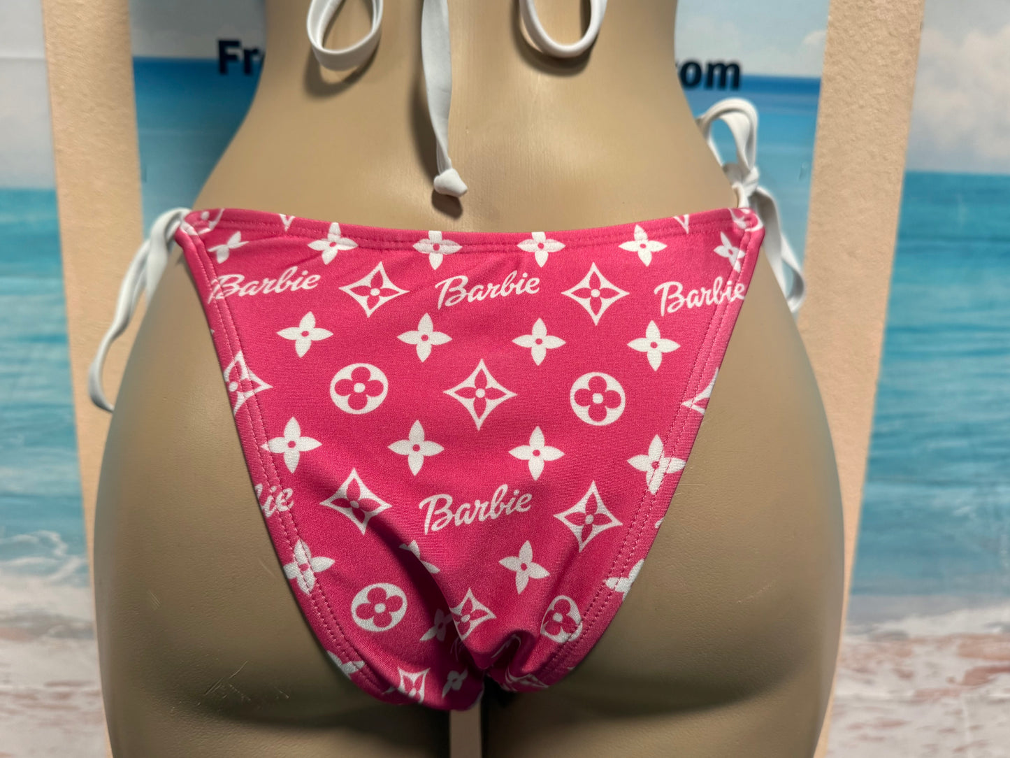 Islander Rio Tie Side Bottoms in Designer Barbie