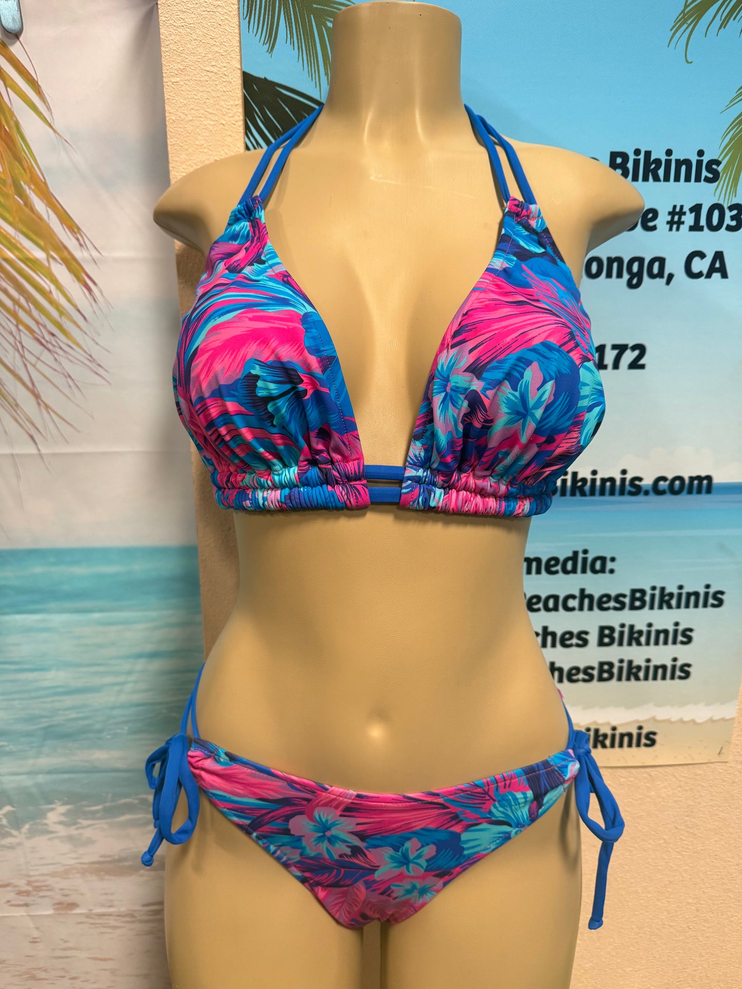 Lolita Double String Top Tropical Vibes