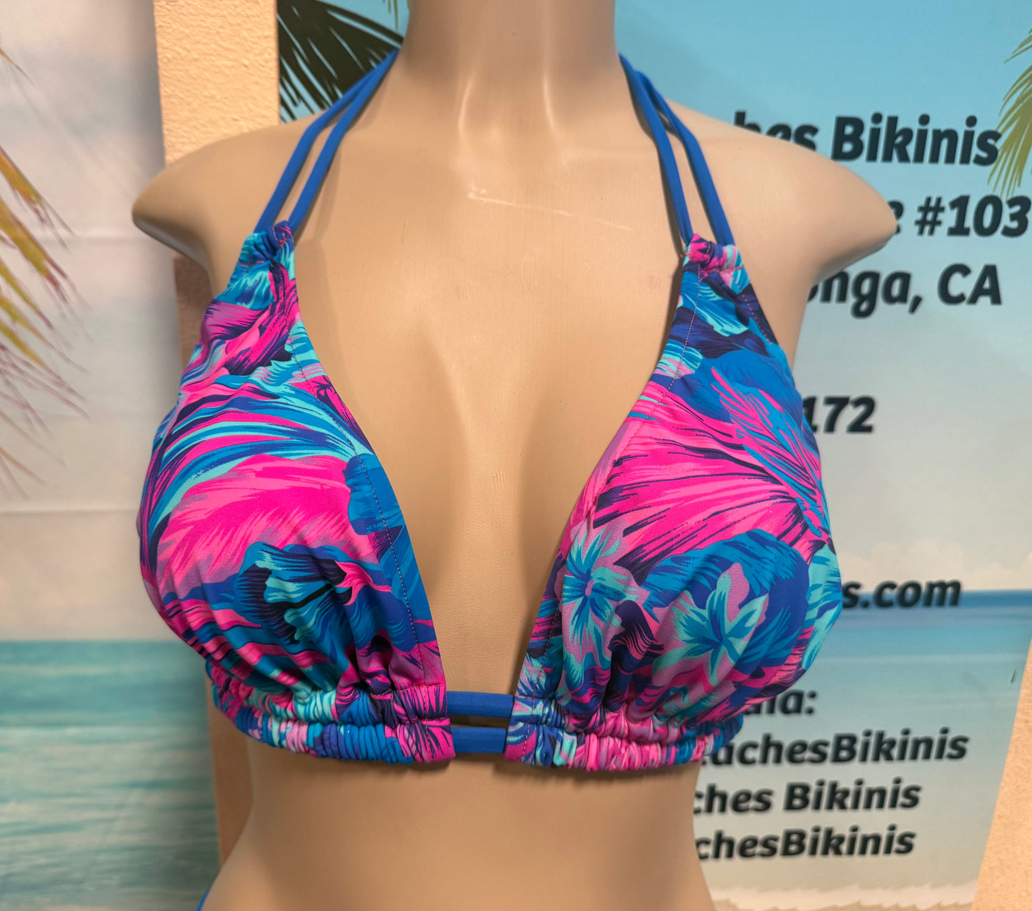 Lolita Double String Top Tropical Vibes