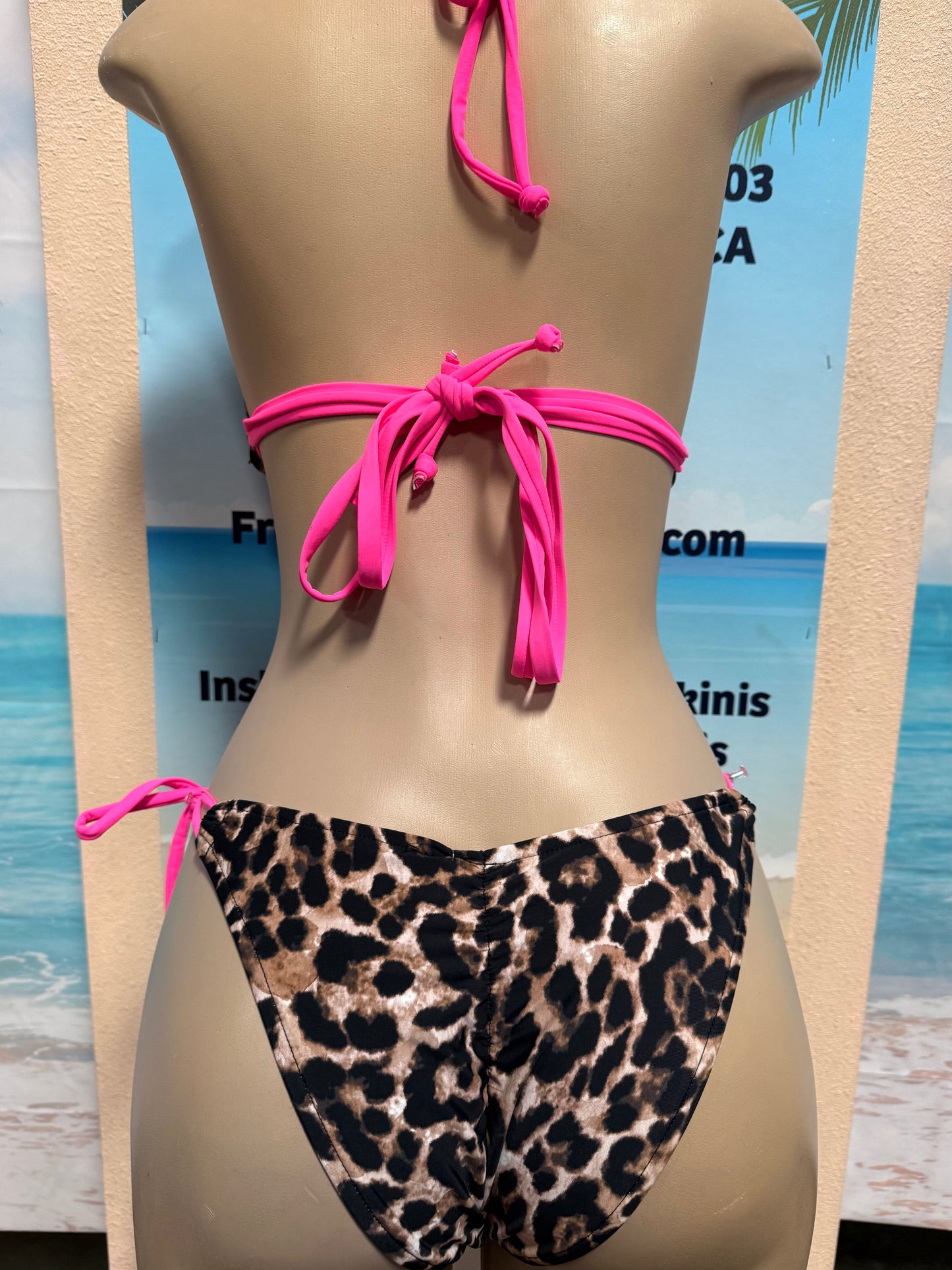 Cabo Tie Side Bottoms Wild Cheetah
