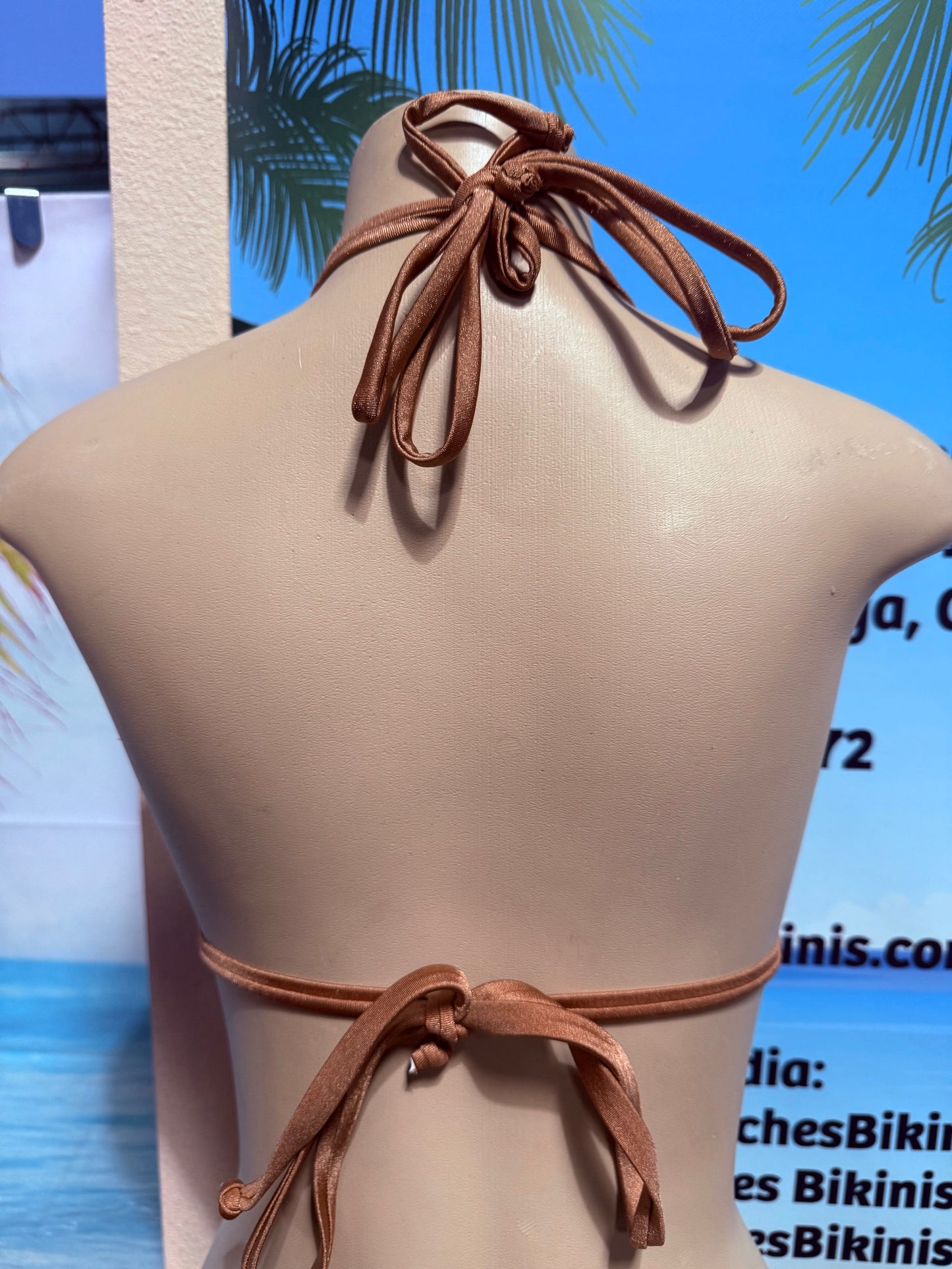 Layla Triangle Top Bronze Nakey
