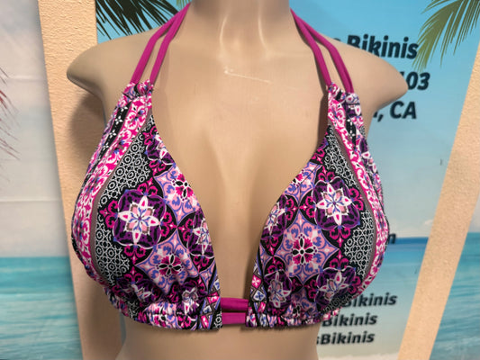 Lolita Double String Top Lahaina Magenta