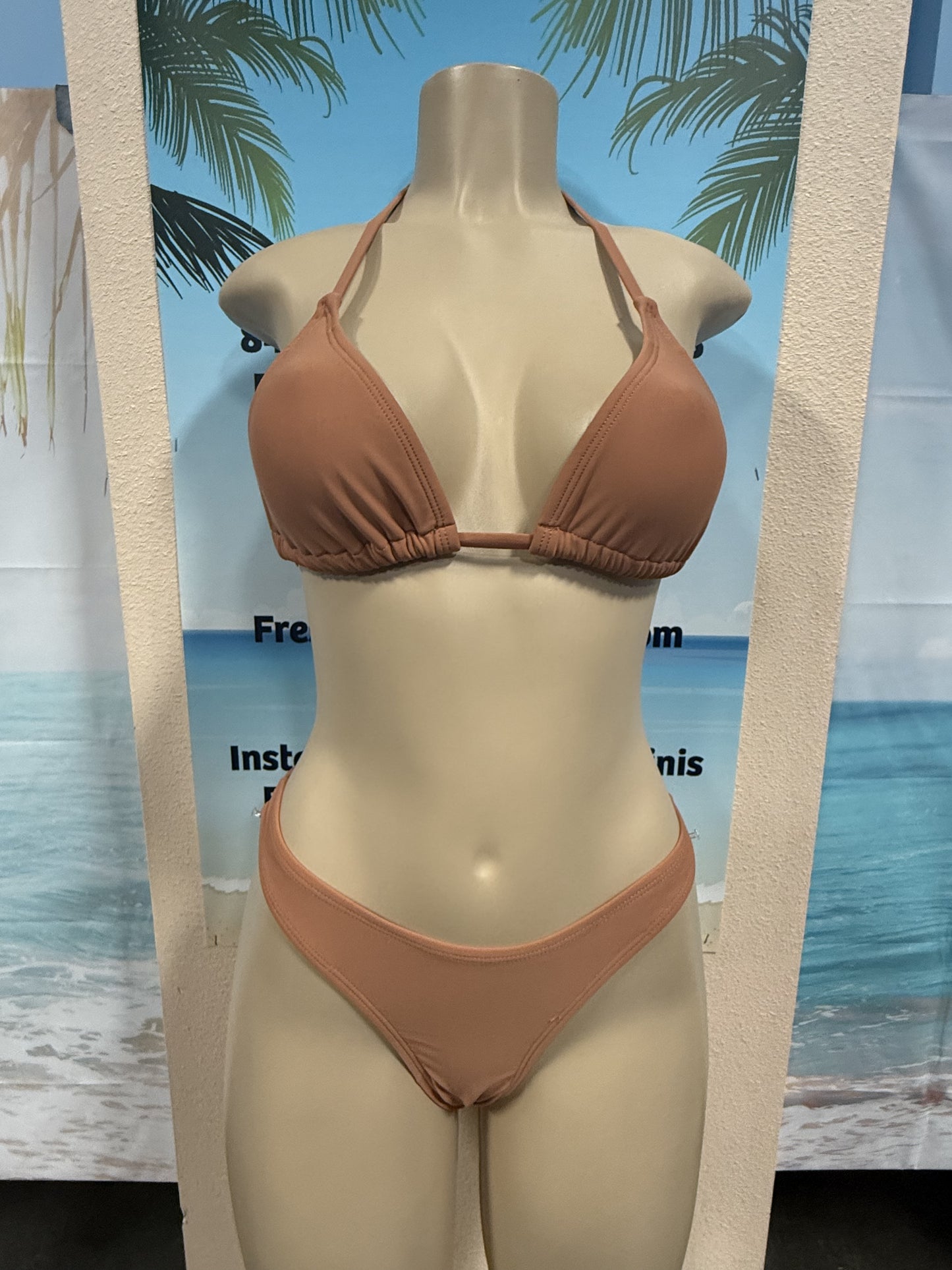 Thong Bottoms in Caramel