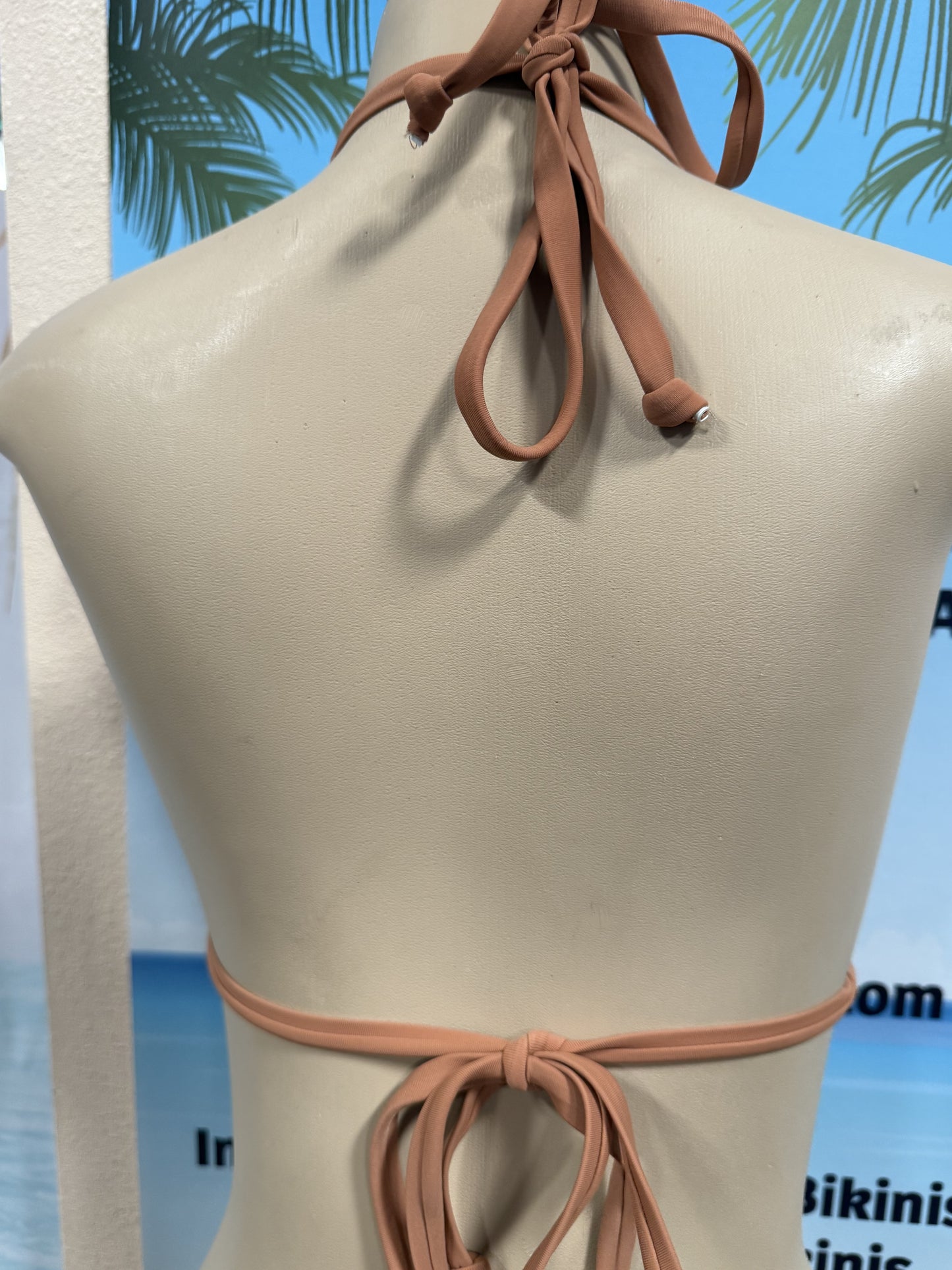 Lyla Triangle Top in Caramel Sparkle