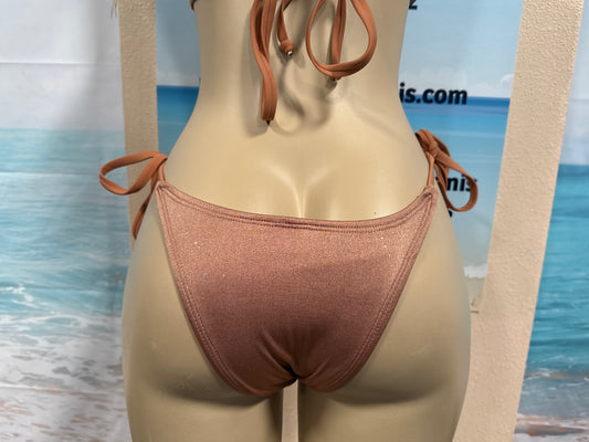 Islander Rio Tie Side Bottoms in Caramel Sparkle