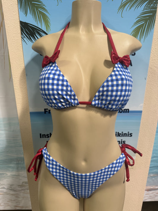 Lyla Triangle Top Dorothy with Bows