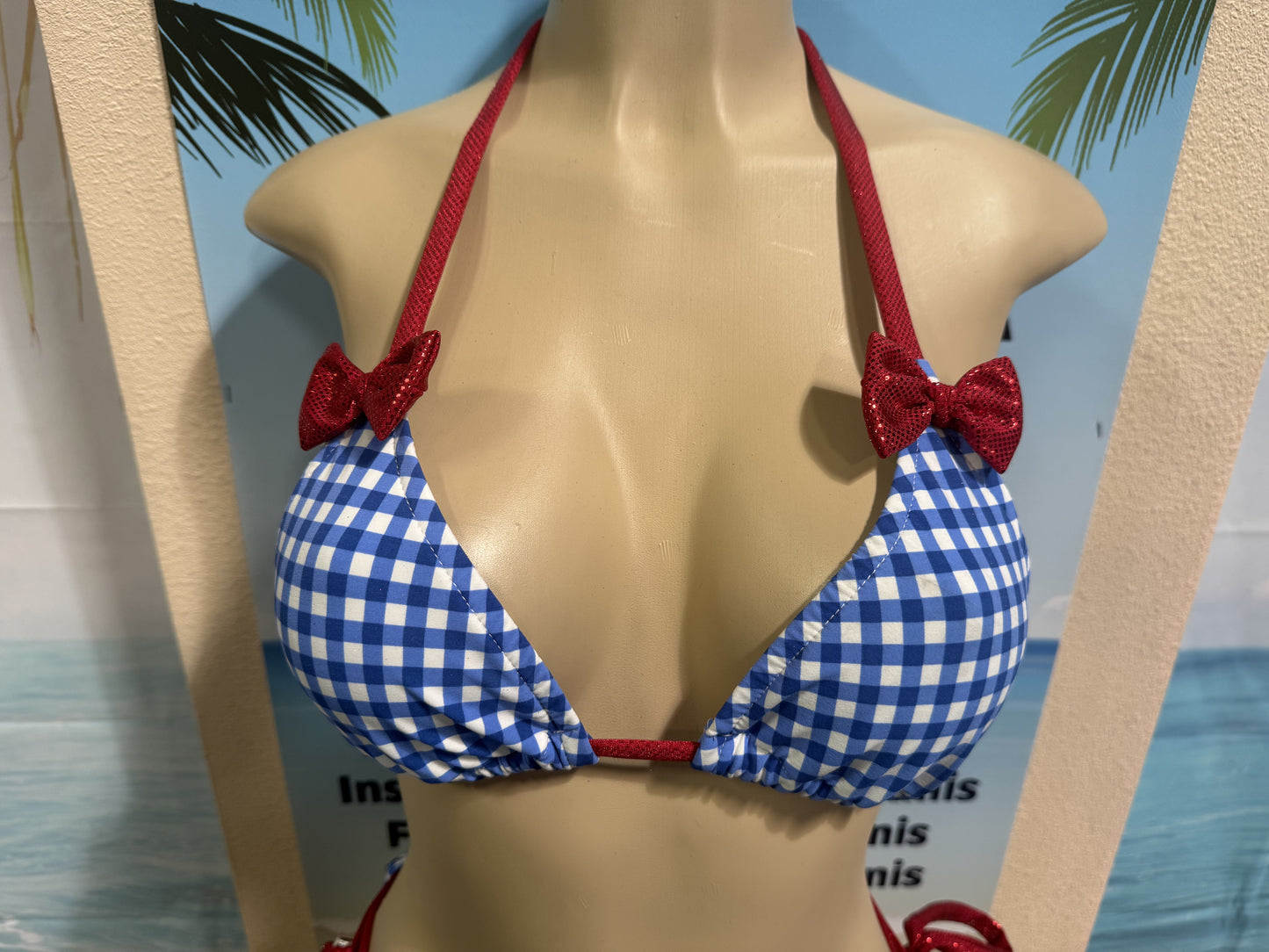Lyla Triangle Top Dorothy with Bows