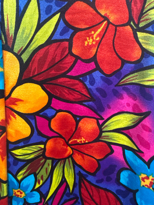 Ella Reversible Ruffle Top Tahiti Dreams