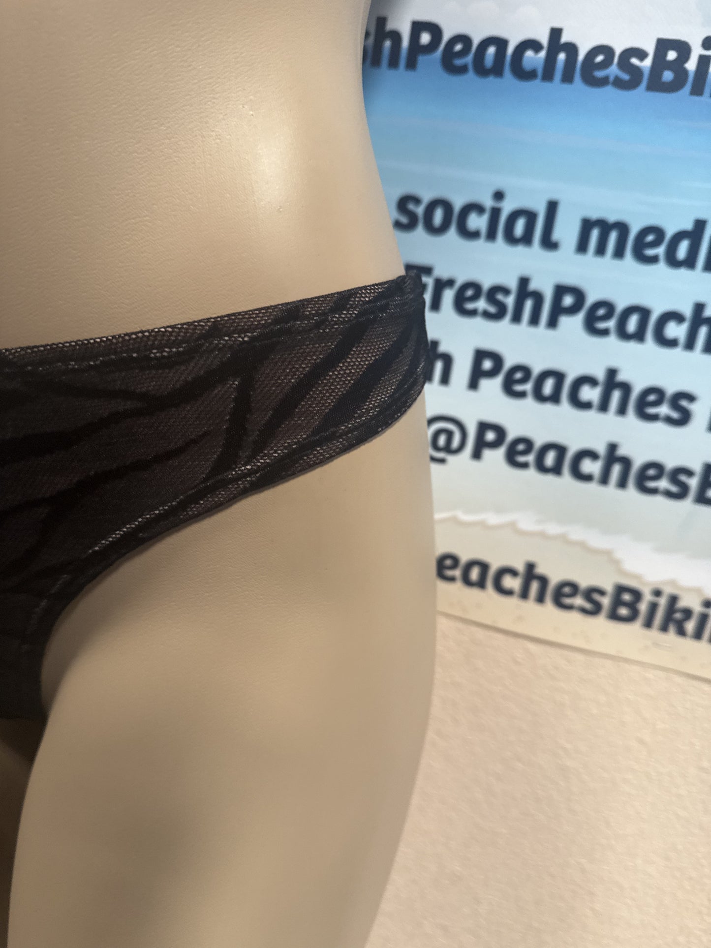 Tonga Bikini Bottoms Black Nakey