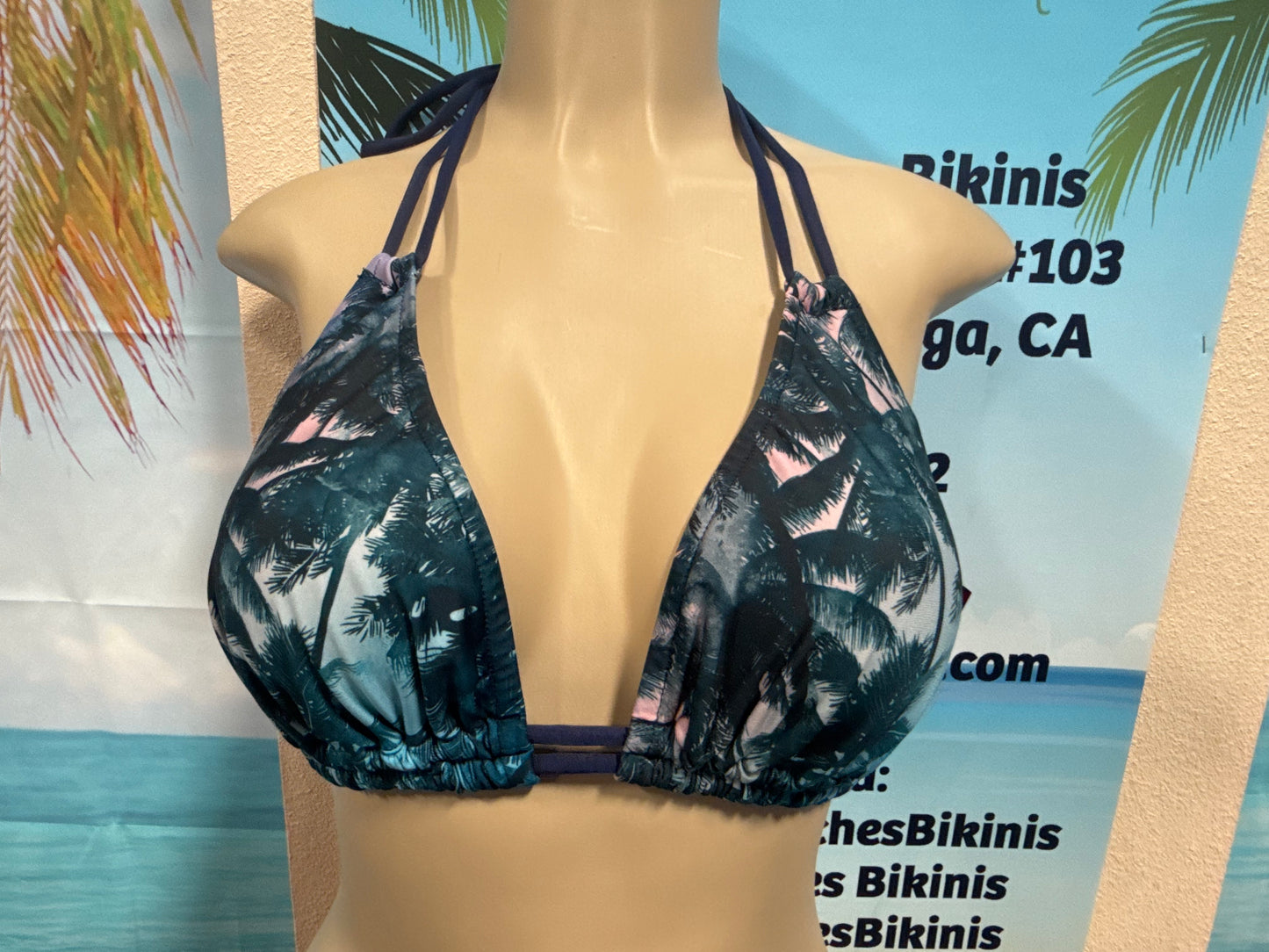 Lolita Double String Top Dark and Stormy