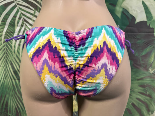 Cabo Tie Side Bottoms Spring Chevron