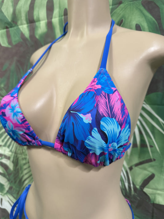 Lyla Triangle Top Tropical Vibes