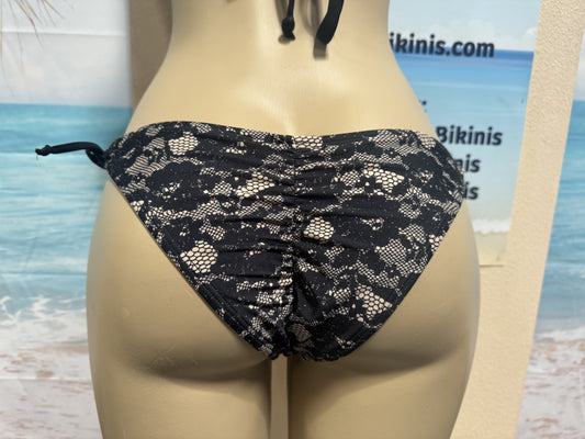 Cabo Tie Side Bottoms in Flirty