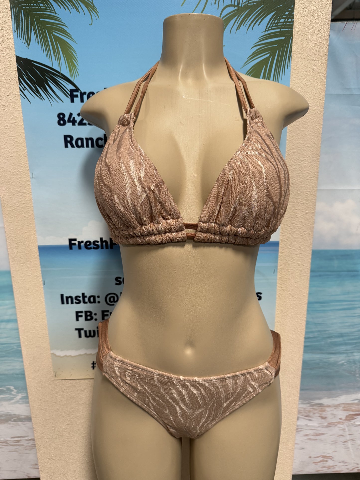 Paradise Bikini Bottoms Bronze Nakey