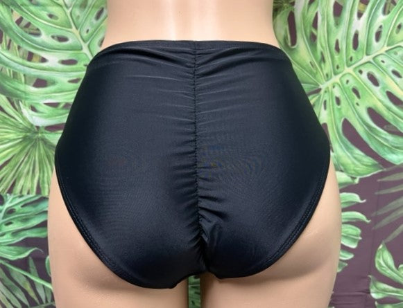 Balboa (Cheeky Mama Full Cut) Bottoms Solid Black