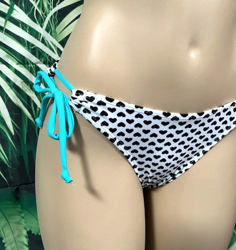 Cabo Tie Side Bottoms Heart Breaker