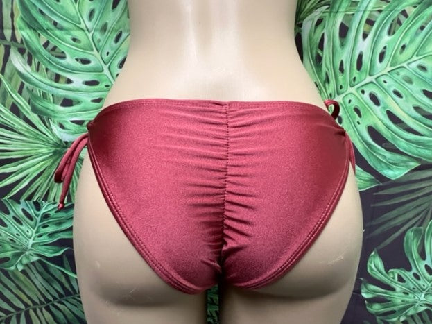 Cabo Tie Side Bottoms Rose Gold