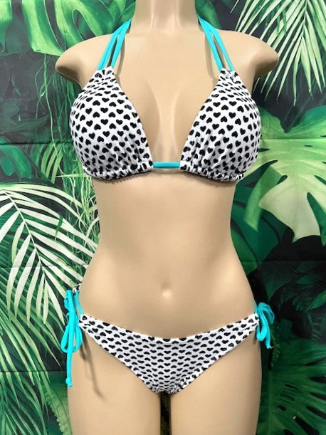 Cabo Tie Side Bottoms Heart Breaker