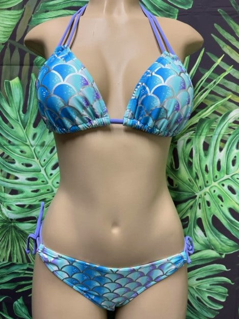 Cabo Tie Side Bottoms Lavender Mermaid