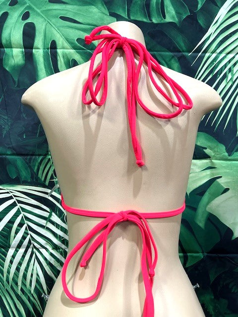 Layla Triangle Top Rave Coral