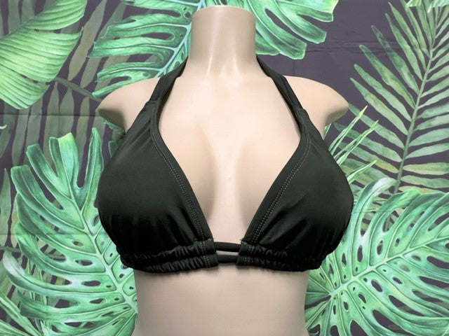 Lola Double String Bikini Top Deep Forest