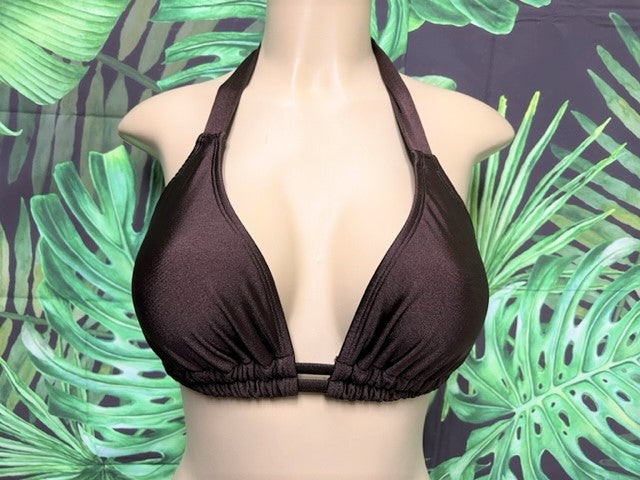 Lola Double String Bikini Top Mocha