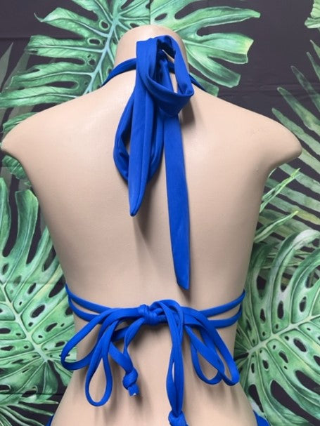 Lola Double String Peacock Blue