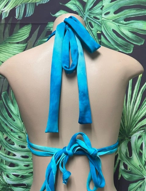 Lola Double String Turquoise Tie Dye
