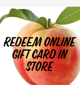 GC IN STORE REDEMPTION