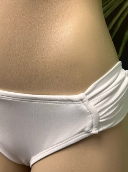 Paradise Bikini Bottoms Bridal White