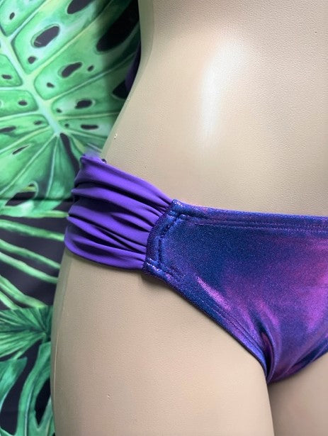 Paradise Bikini Bottoms Iris Metallic