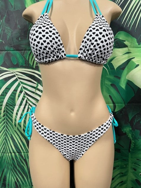 Thong Bottoms To Tie Heart Breaker