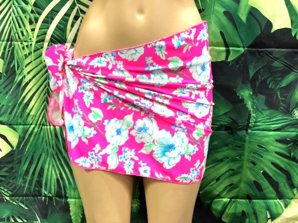 Paradise Bikini Bottoms Pink Blossom