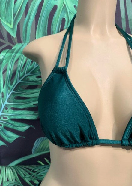 Layla Triangle Top Aspen Green