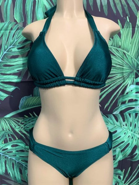 Paradise Bikini Bottoms Aspen Green