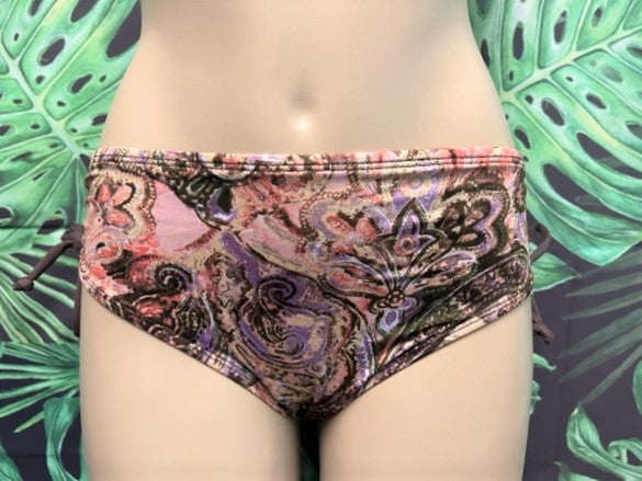 SALE Bermuda Bottoms Brown Mandala