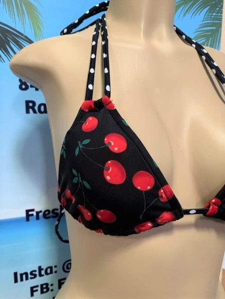 Layla Triangle Top Black Cherry