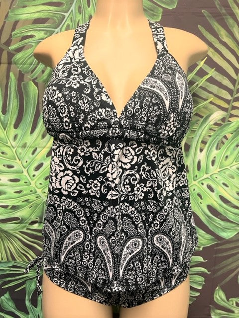 Bobbie Tankini Top Paisley