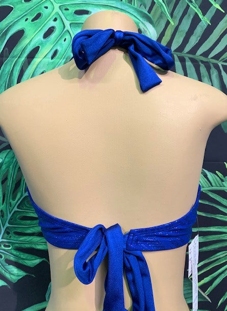 Britney Halter Sapphire Zebra