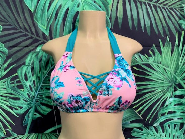 SALE Britney Halter Blush Tropical