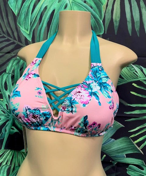 SALE Britney Halter Blush Tropical