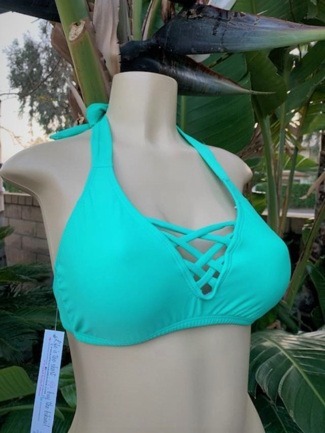 Britney Halter Bright Mint