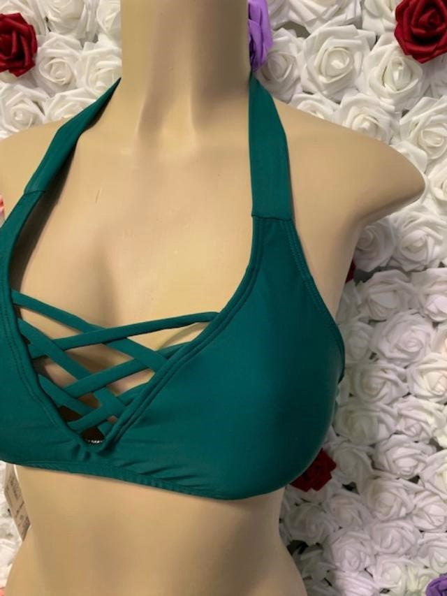 Britney Halter Emerald Green