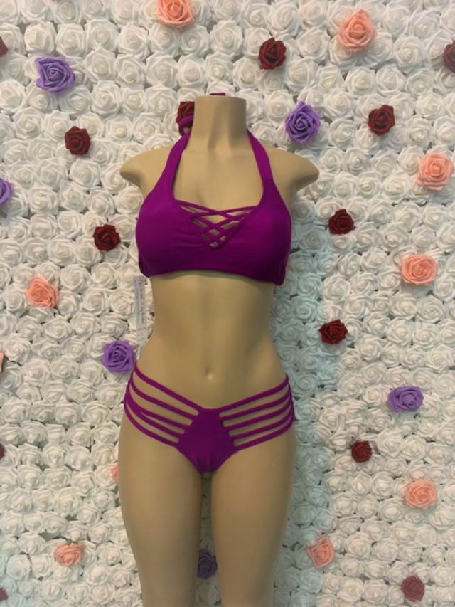 SALE Britney Halter Solid Magenta