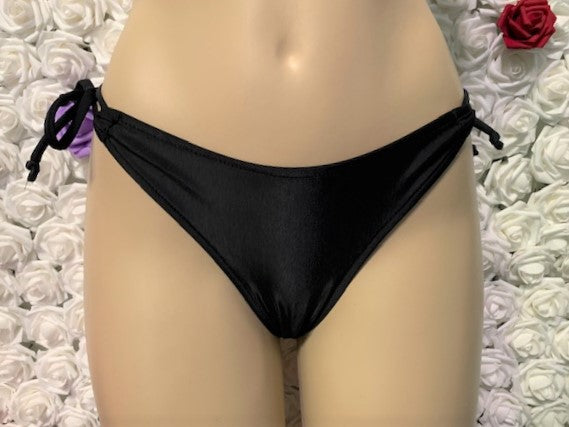 Cabo Tie Side Bottoms Goddess Black