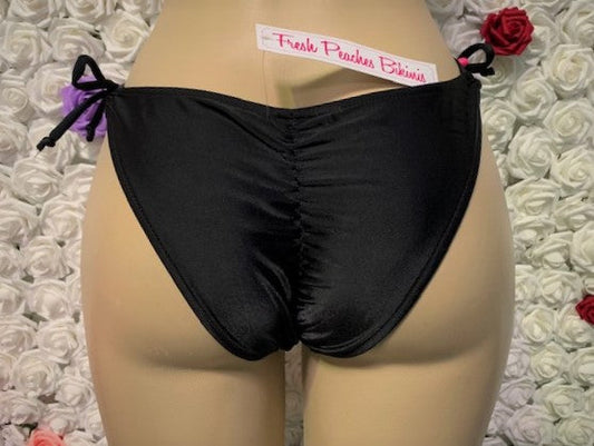 Cabo Tie Side Bottoms Goddess Black