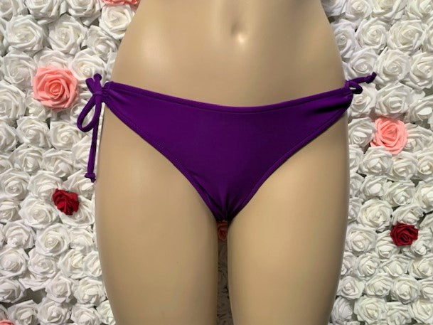Cabo Tie Side Bottoms Amethyst Purple