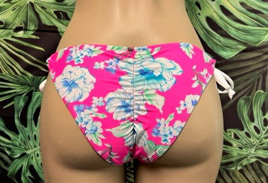 Cabo Tie Side Bottoms Pink Blossom